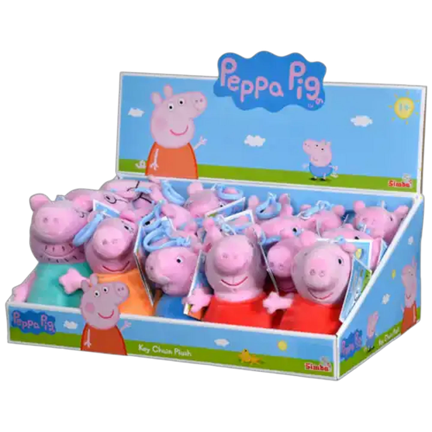 Image of Peppa Pig Plush Toy Belt Clip (Type May Vary)​