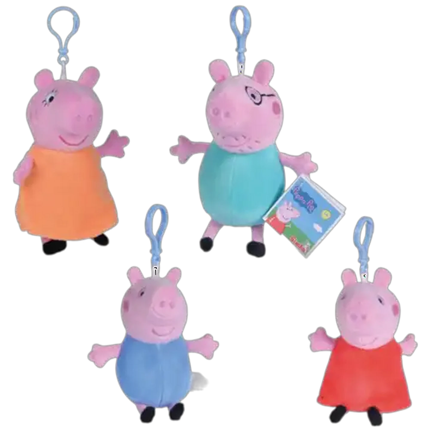 Image of Peppa Pig Plush Toy Belt Clip (Type May Vary)​