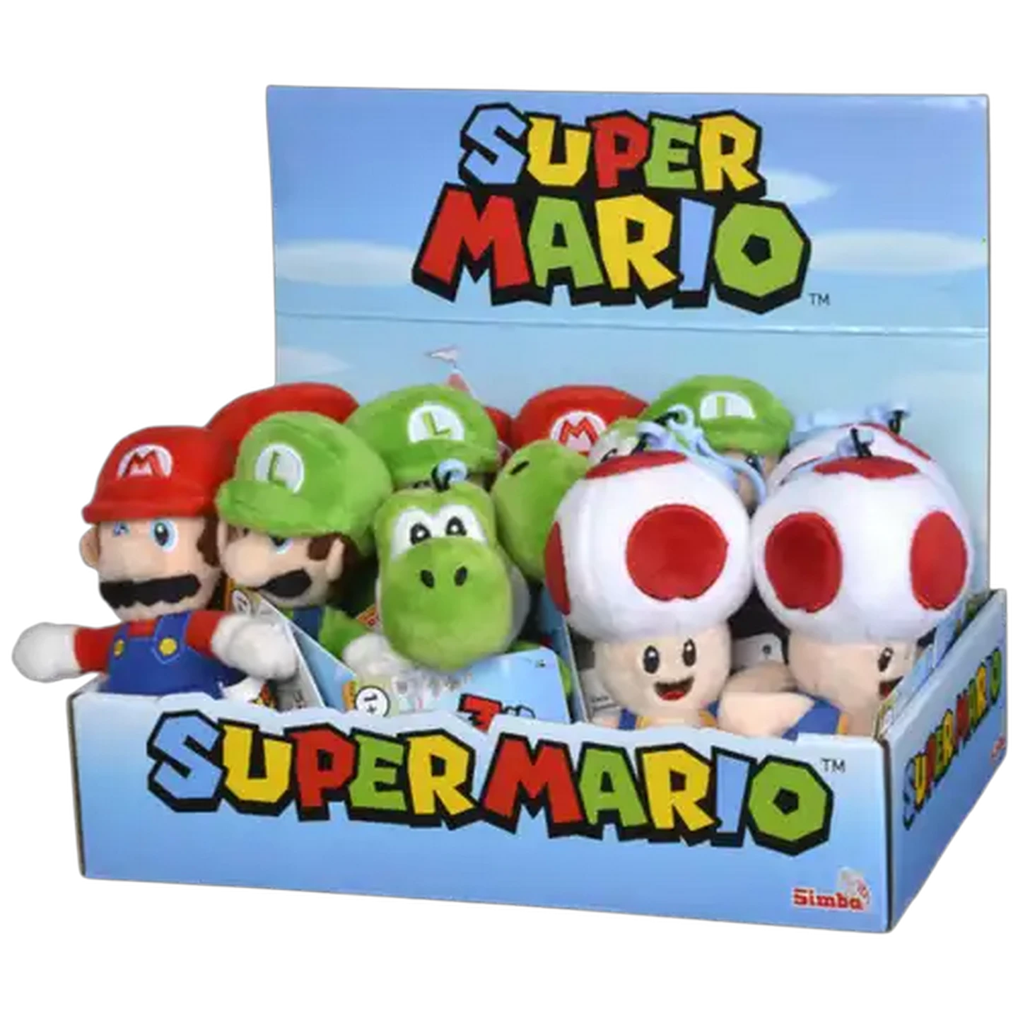 Image of Super Mario Plush Toy Keychain 12cm (Type May Vary)​