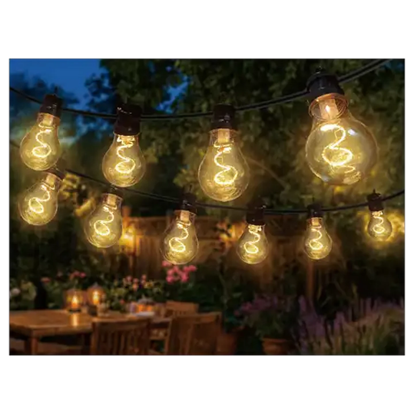 Image of Santa's Choice Connectable Big Bulb LED Lights 4.5m 10-Piece