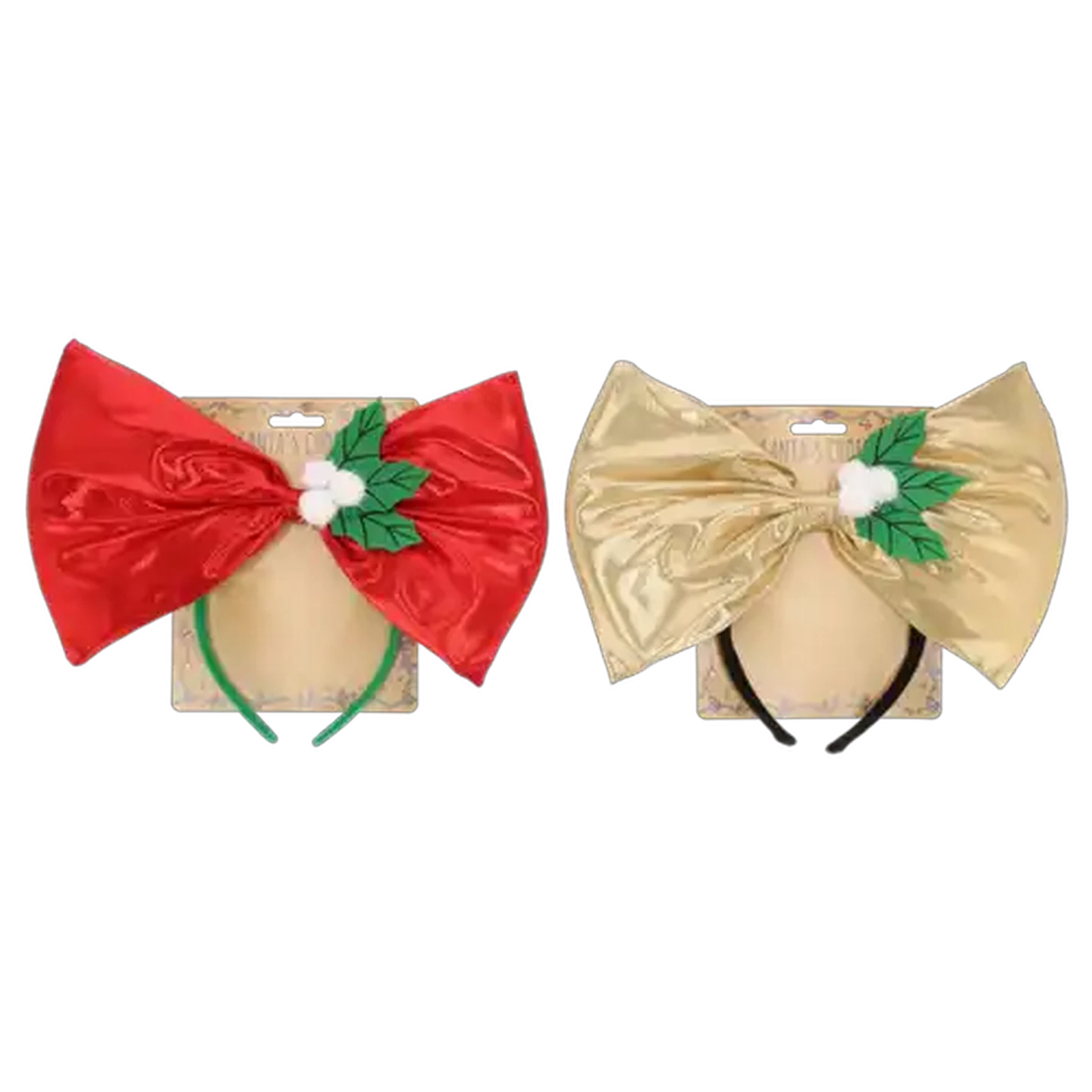 Image of Santa's Choice Jumbo Headband with Mistle Tow (Colour May Vary)