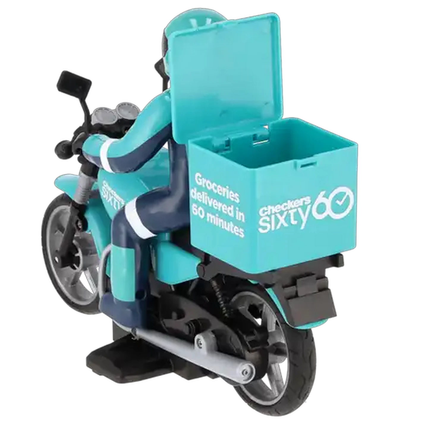 Image of Checkers Sixty60 Limited Edition Remote Control Driver Motorcycle