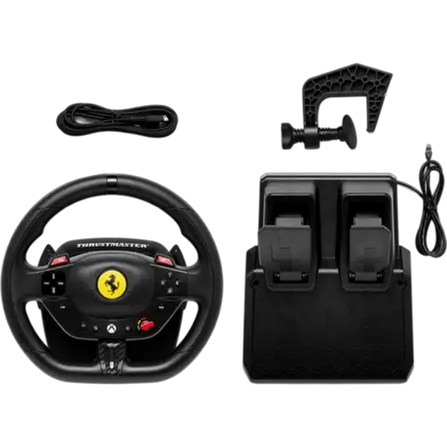 Image of Thrustmaster T98X Ferrari 296 GTS Black Racing Wheel Combo