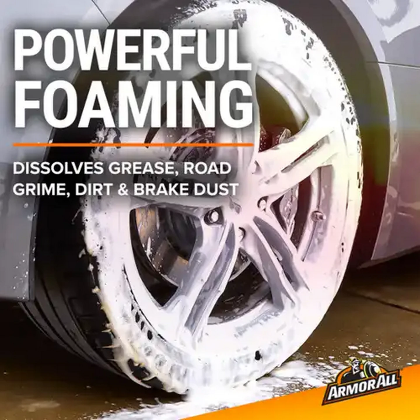 Image of Armor All Extreme Foaming Wheel and Tyre Cleaner 500ml