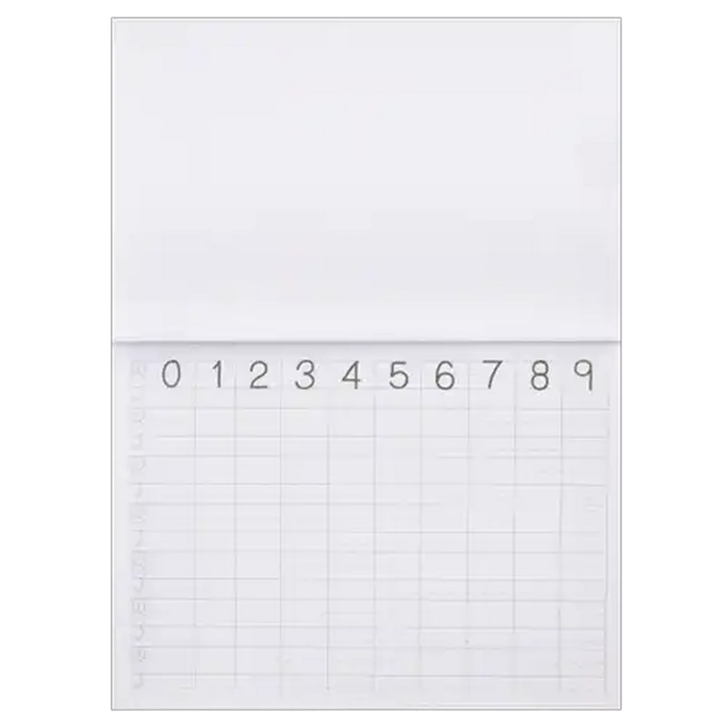Image of Grafton A4 Learn to Write Numbers Pad 50-Pack