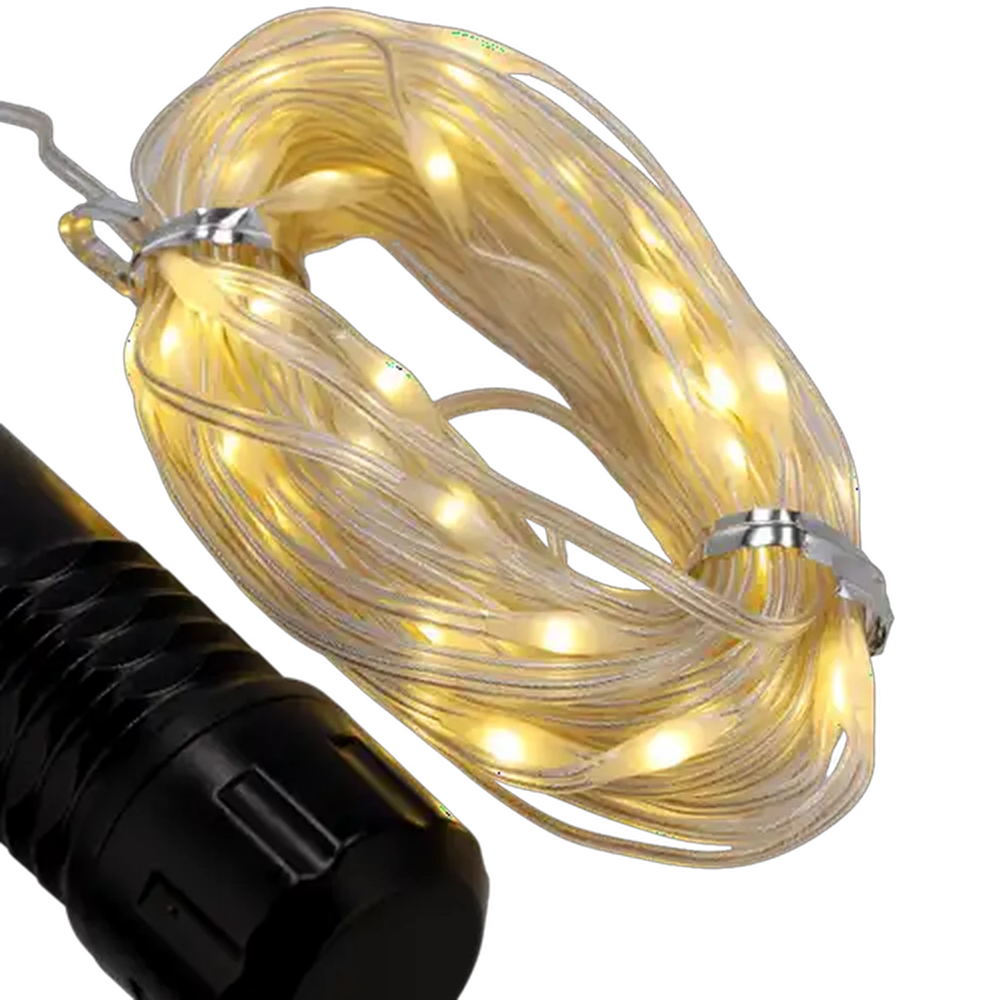 Image of Santa's Choice Rechargeable Battery LED Strip Lights 10m 100-Piece