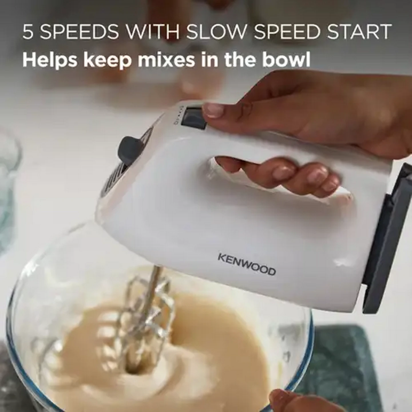 Image of Kenwood Quickmix White Hand Mixer