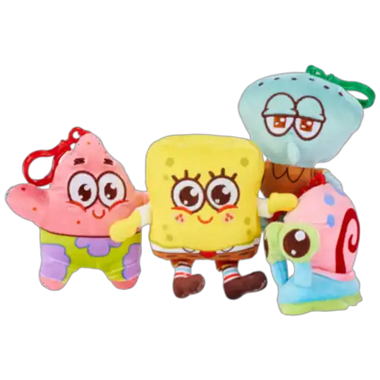 Image of Spongebob Squarepants Squishy Belt Clip 10cm (Type May Vary)