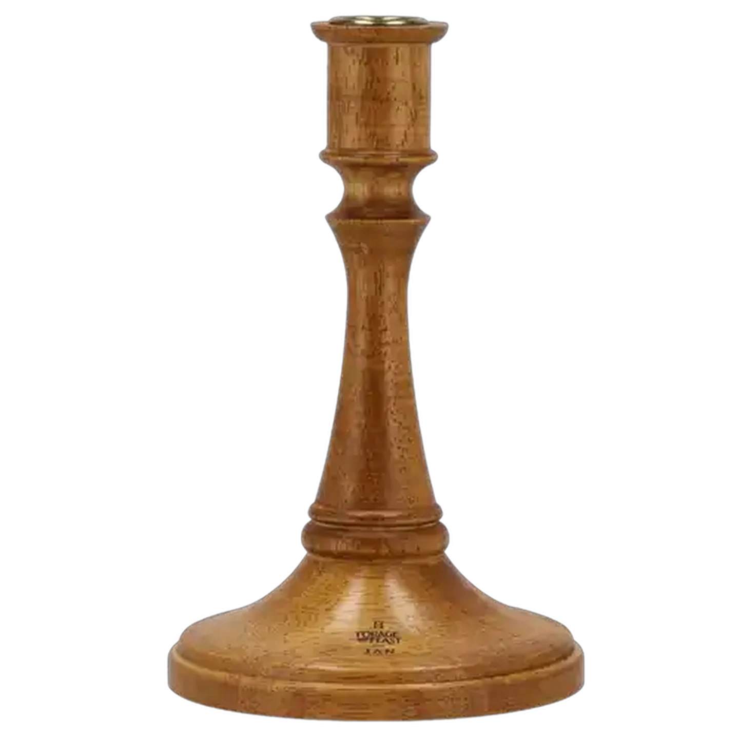 Image of Forage And Feast JAN Limited Edition Oak Wood Candle Holder 20cm