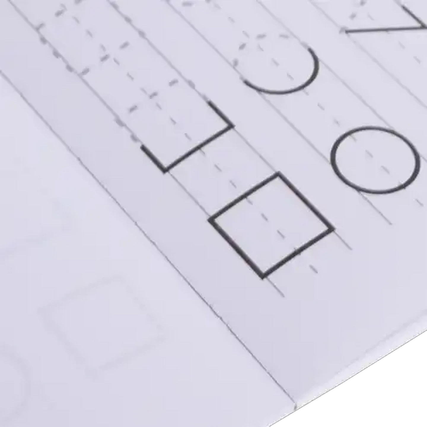 Image of Grafton A4 Learn to Draw Shapes Pad 50-Pack