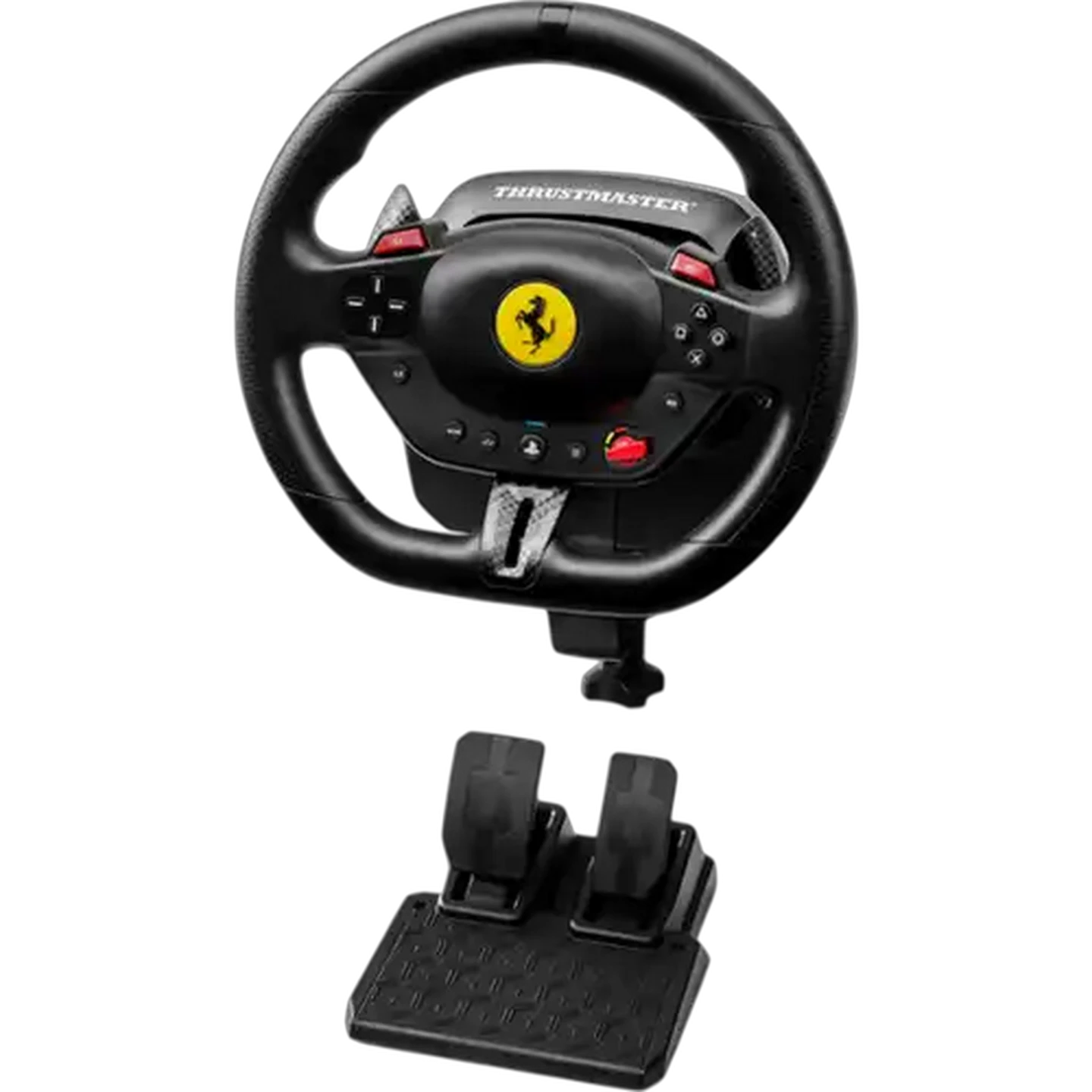 Image of Thrustmaster T98PS Ferrari 296 GTB Black Racing Wheel Combo