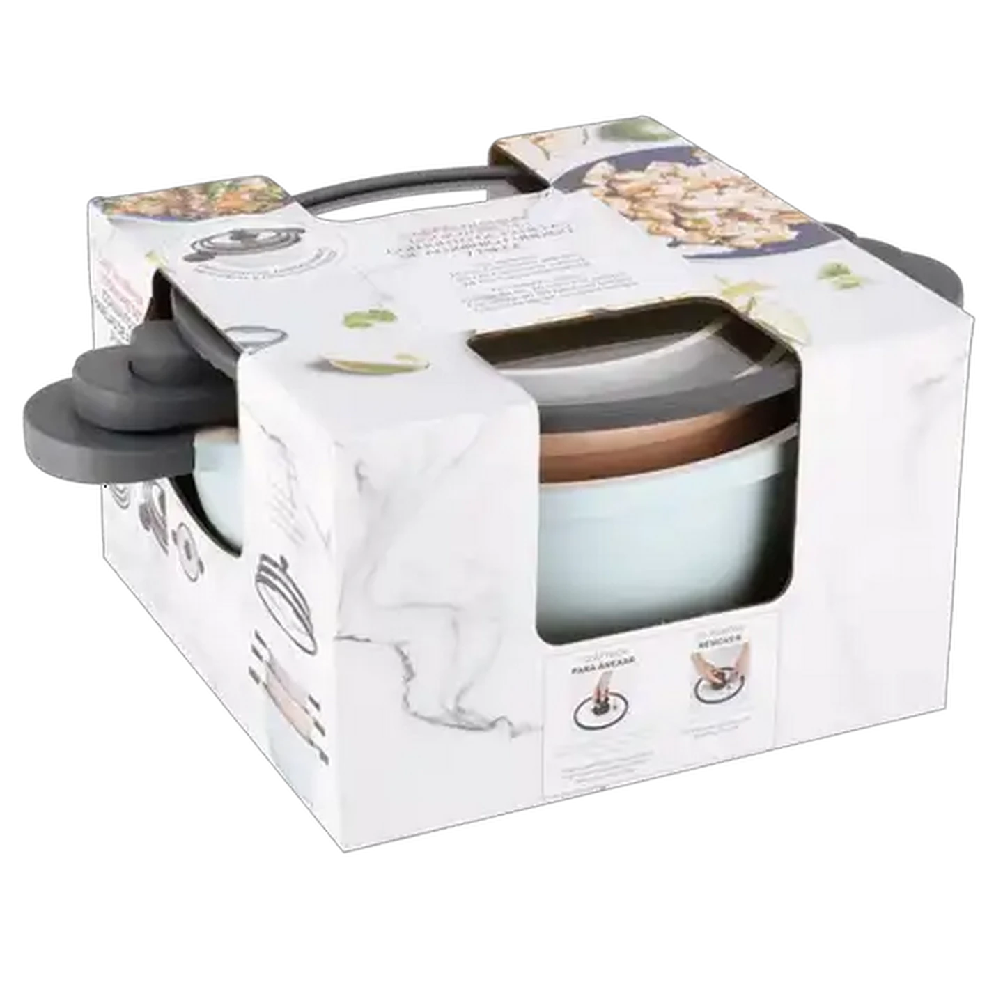 Image of Stackable Cast Aluminium Cookware Set 7-Piece