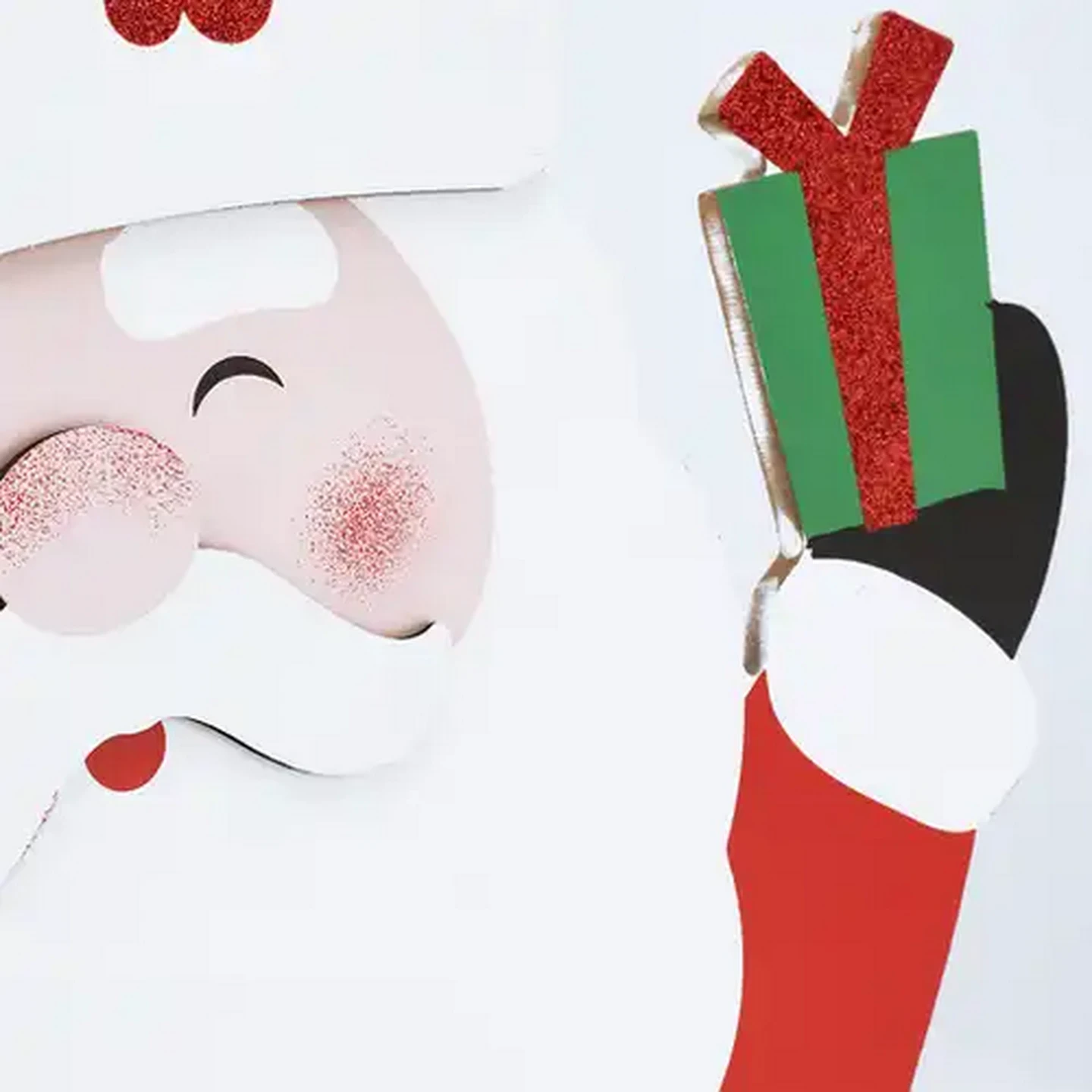 Image of Santa Wooden Tabletop Christmas Decoration 50cm