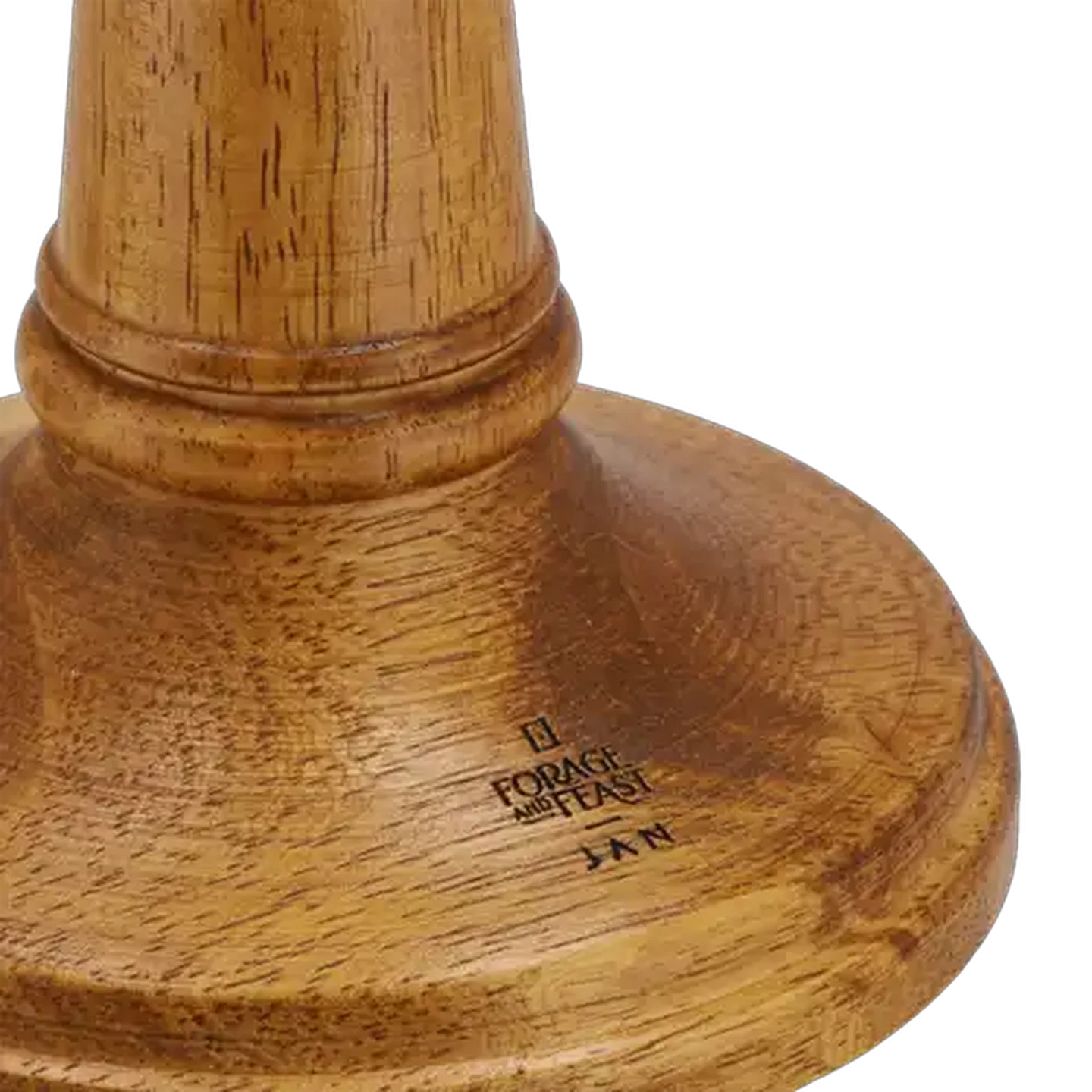 Image of Forage And Feast JAN Limited Edition Oak Wood Candle Holder 38cm