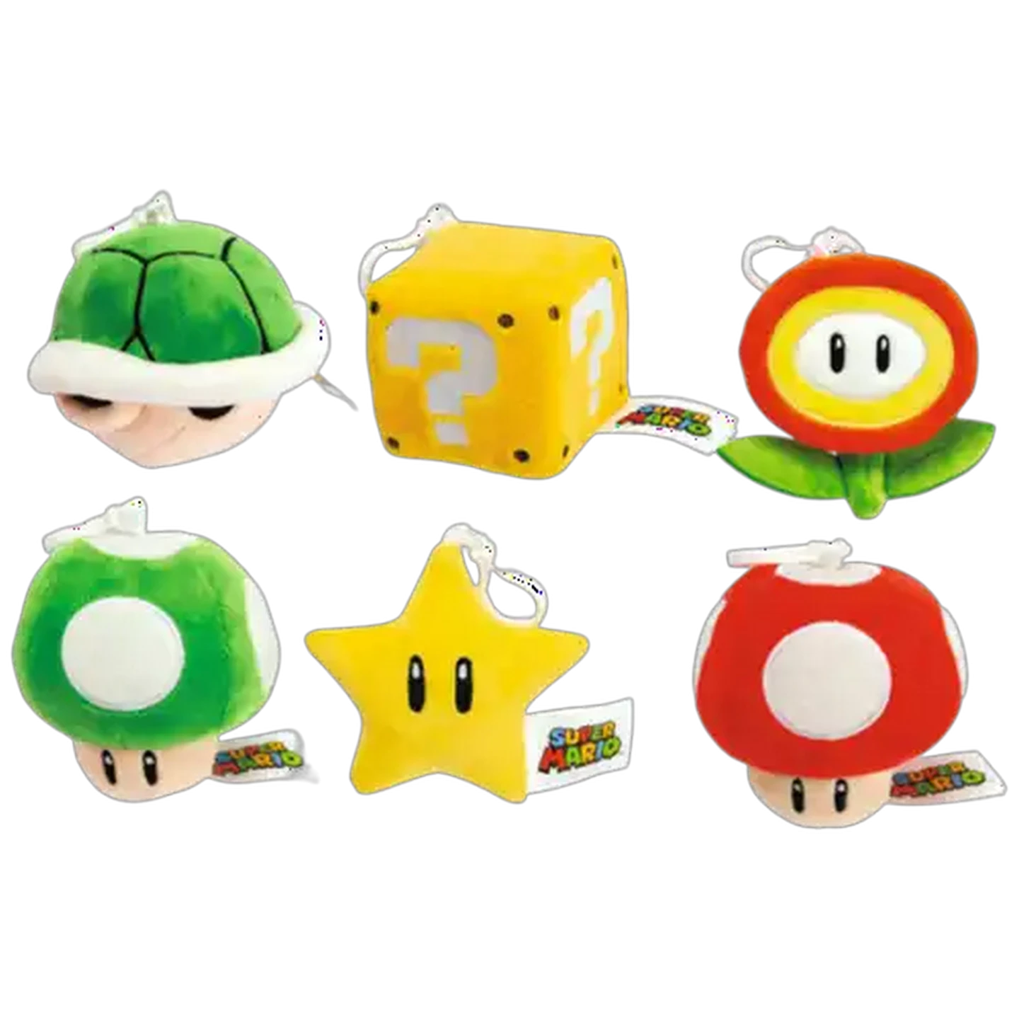 Image of Super Mario Plush Toy Bag Clip (Type May Vary)​