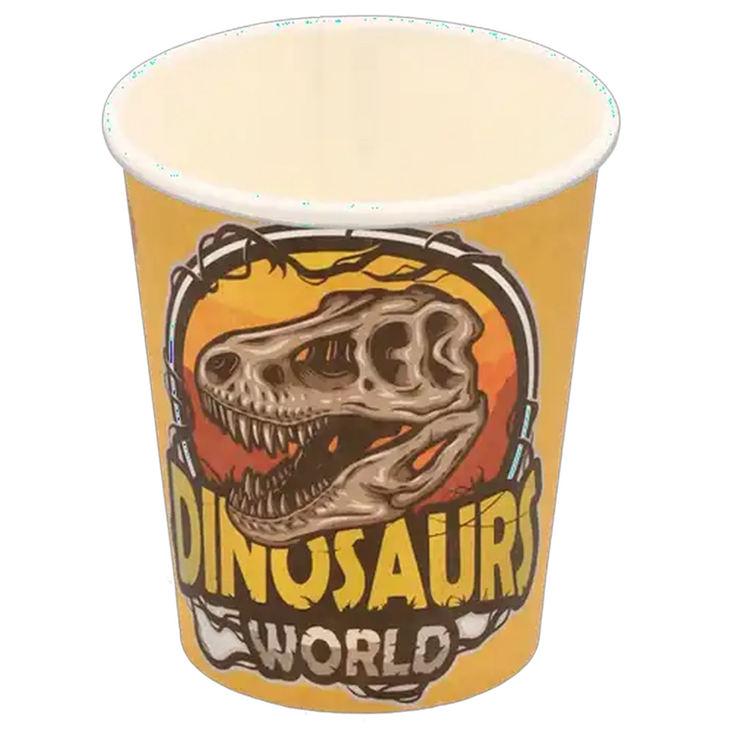 Image of Occasions Foil Fun Dinosaurs World Paper Party Cups 8-Pack