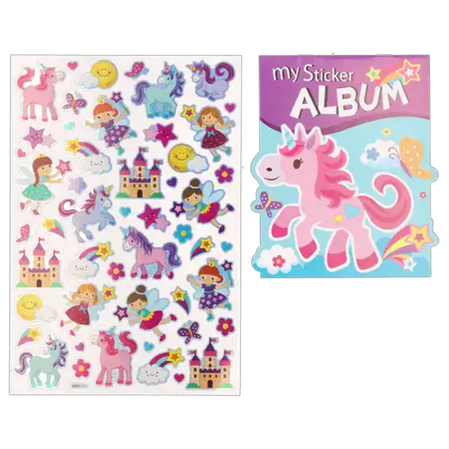 Image of Unicorn School Sticker Album Set