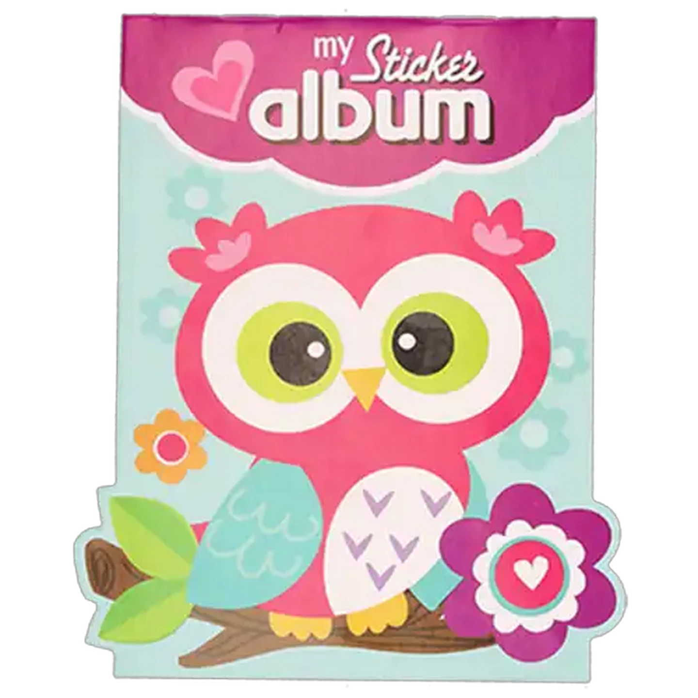 Image of Animal School Owl Sticker Album Set