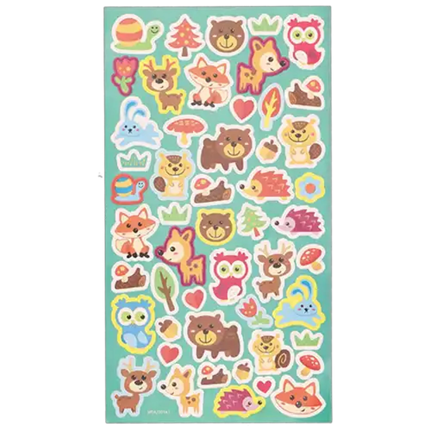 Image of Animal School Owl Sticker Album Set