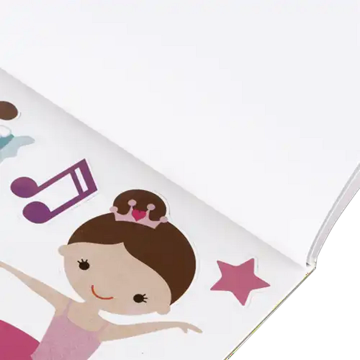 Image of All Girls Reusable School Sticker Pad Set