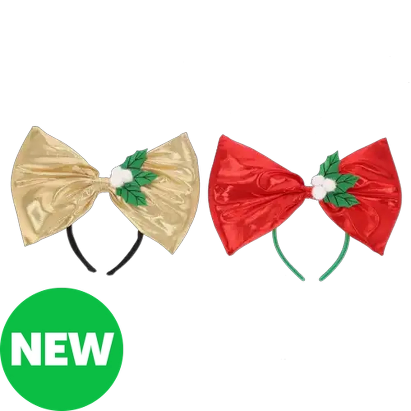 Image of Santa's Choice Jumbo Headband with Mistle Tow (Colour May Vary)