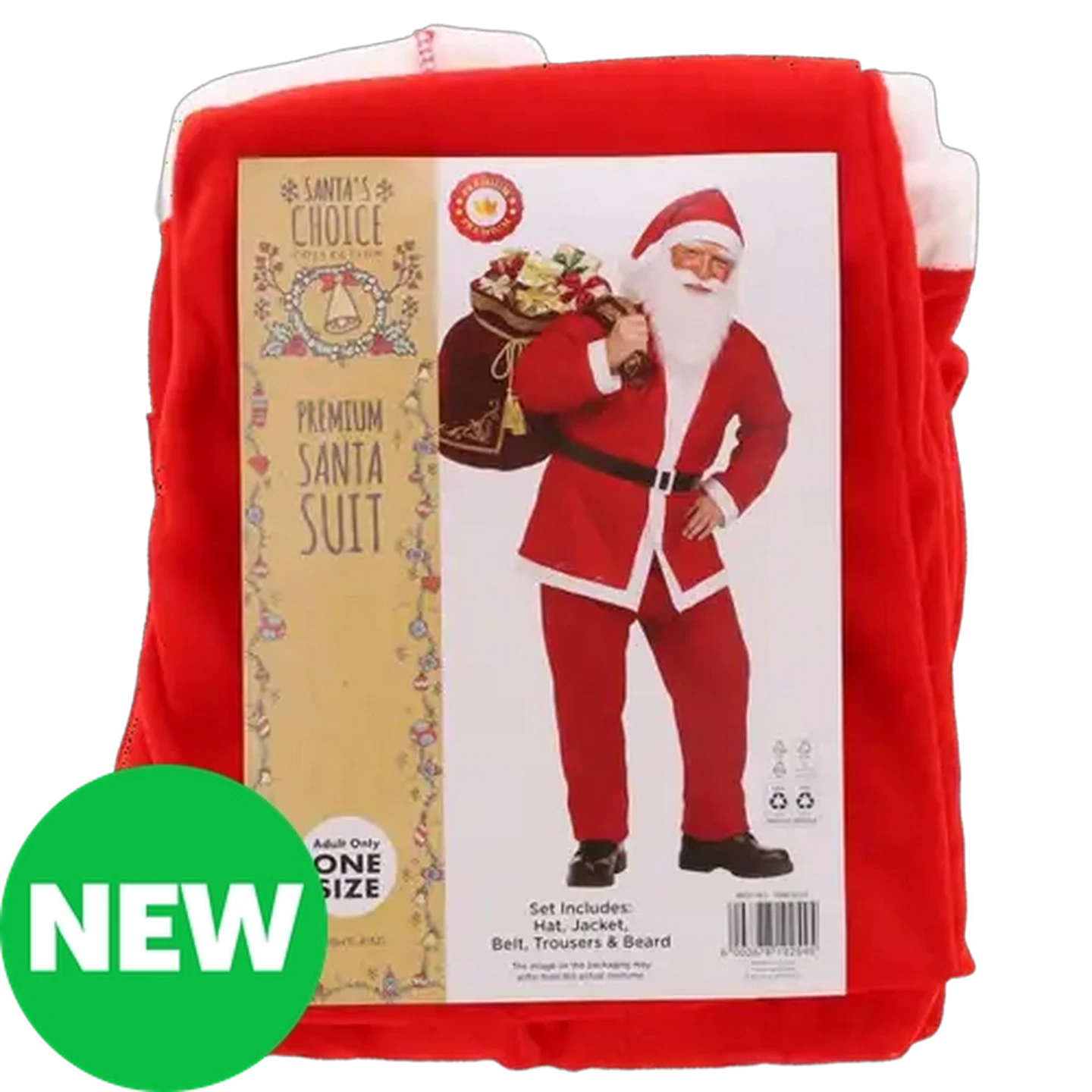 Image of Santa's Choice Premium Santa Suit