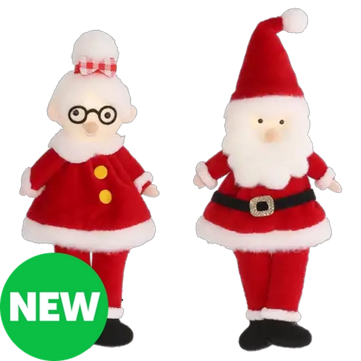 Image of Santa's Choice Santa Dolls Christmas Tree Decoration (Design May Vary)