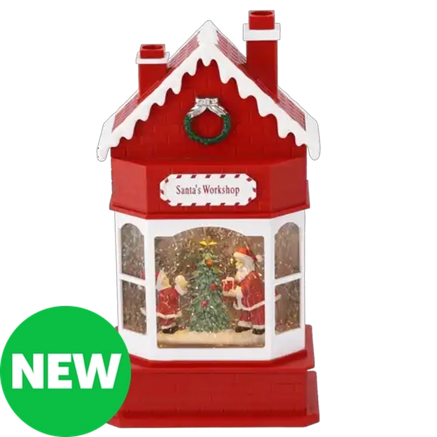 Image of Santa's Shop Waterglobe 28.5cm
