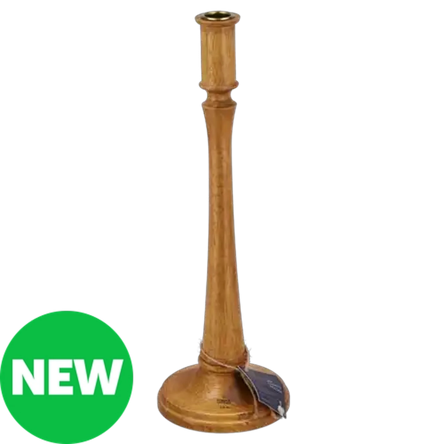 Image of Forage And Feast JAN Limited Edition Oak Wood Candle Holder 38cm