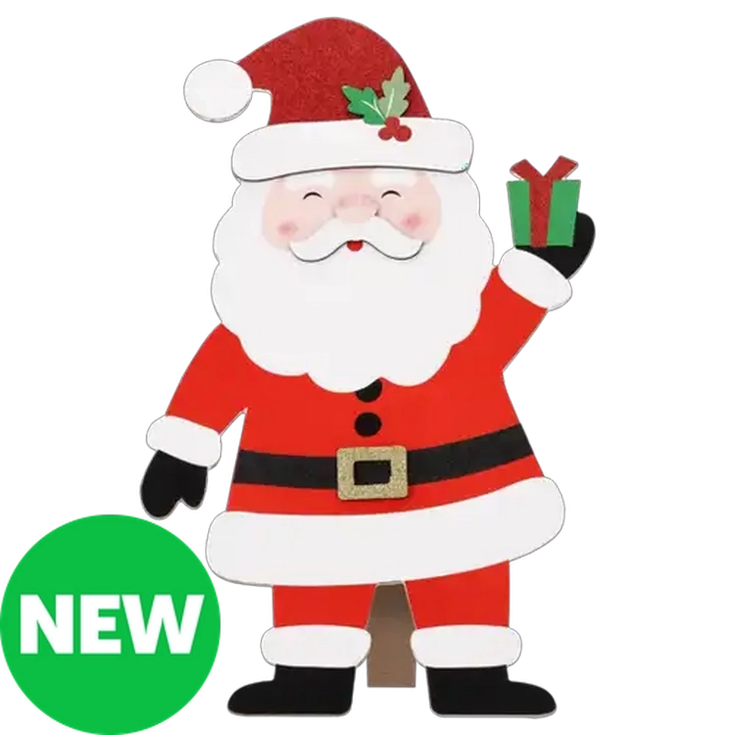 Image of Santa Wooden Tabletop Christmas Decoration 50cm