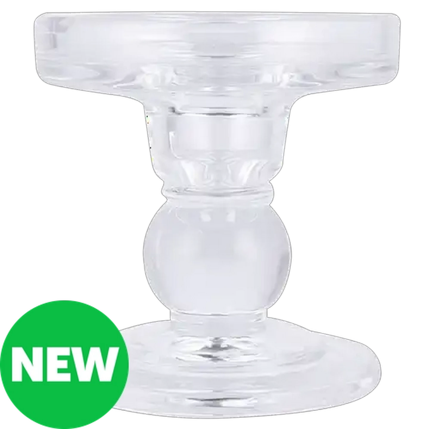 Image of Pillar Glass Candle Holder