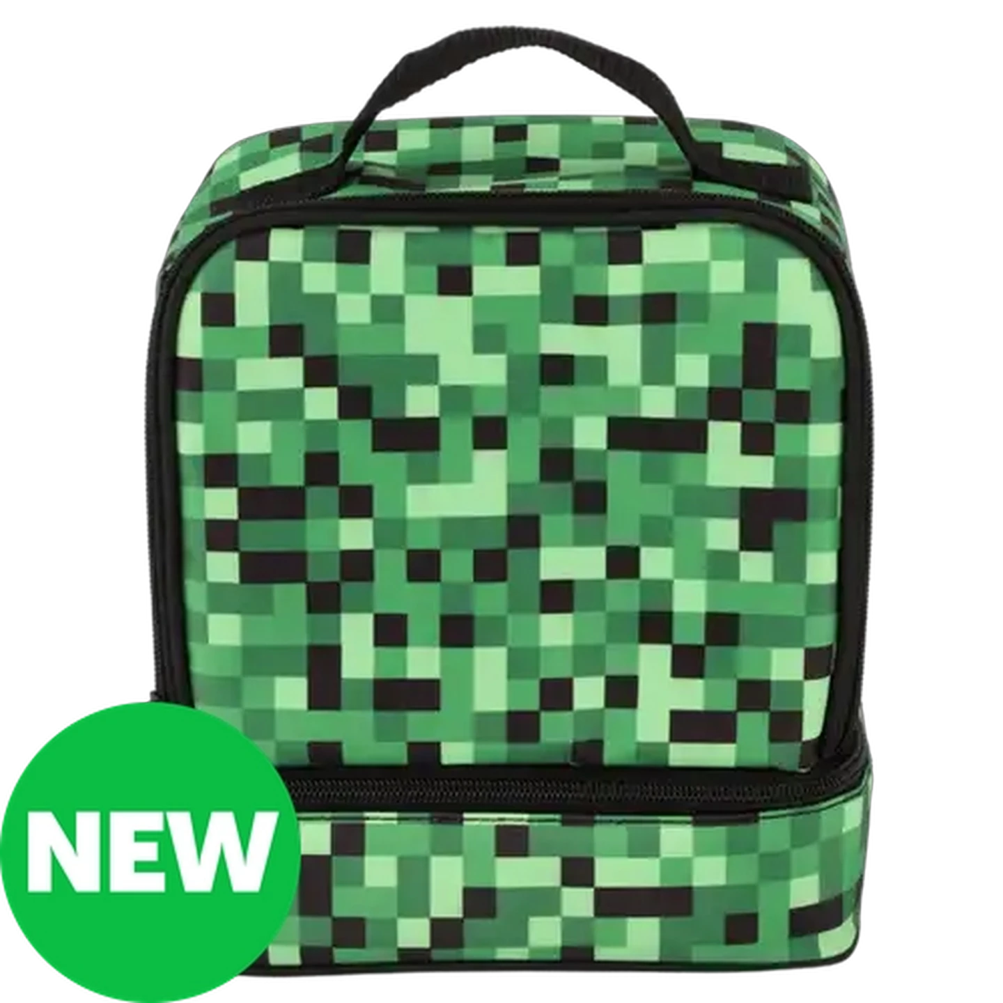 Image of Minecraft Pixel Green Double Cooler Bag