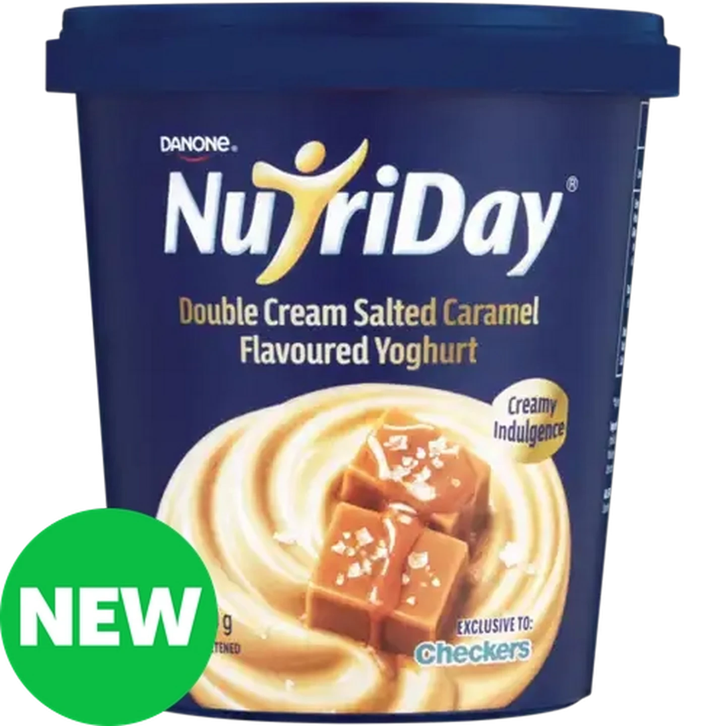 Image of Danone NutriDay Salted Caramel Flavoured Double Cream Yoghurt 900g