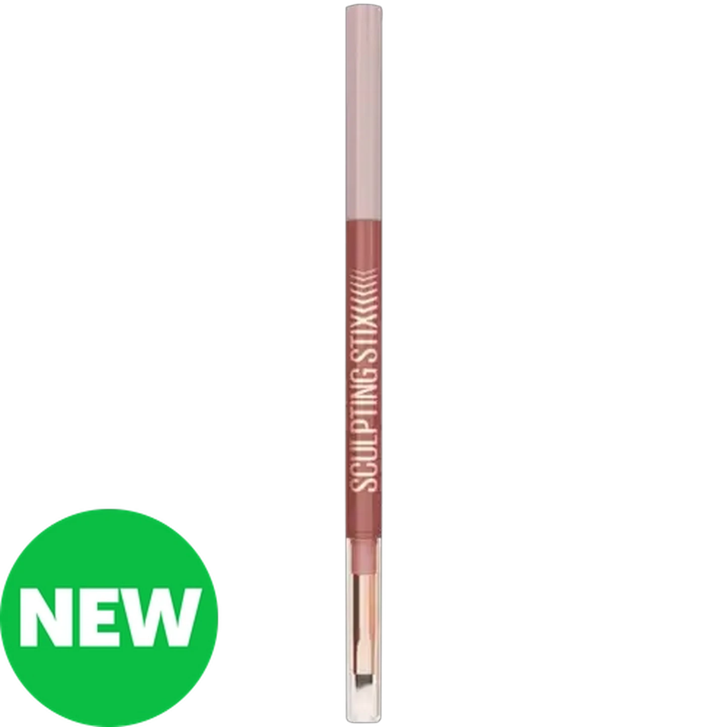 Image of Maybelline Sculpting Stix Rosy Sculpt Double-Ended Eyeliner Pencil with Brush