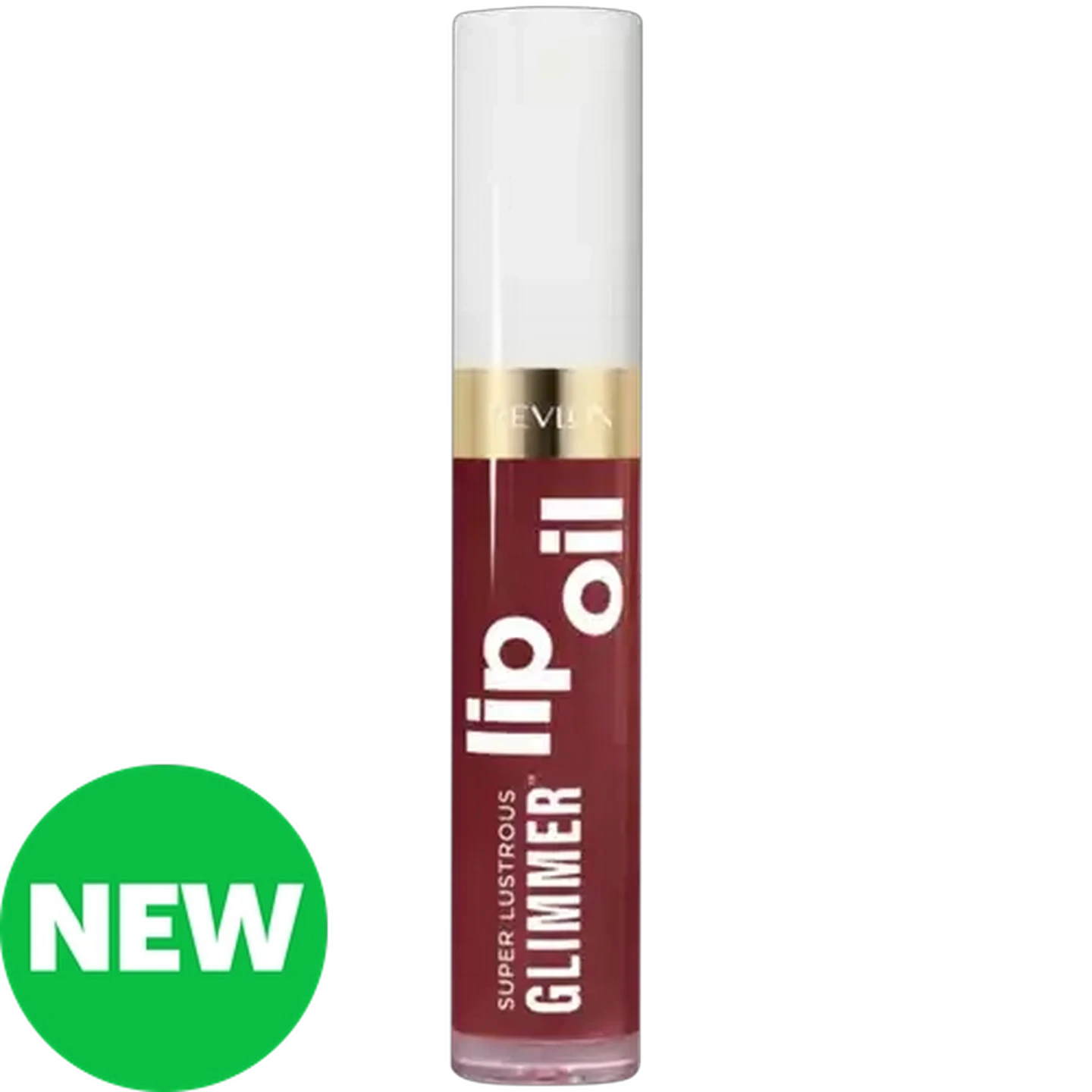 Image of Revlon Super Lustrous Glimmer Wined Down Lip Oil 3.8ml