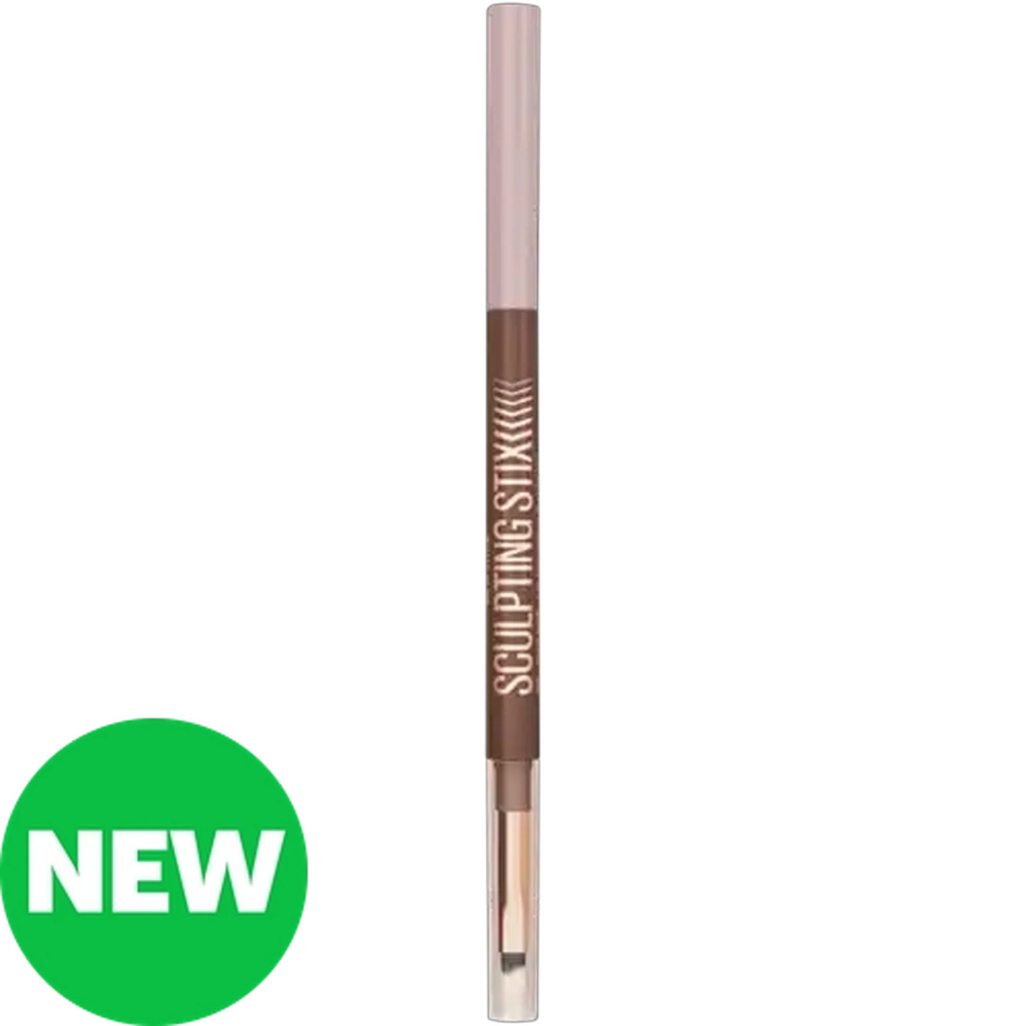 Image of Maybelline Sculpting Stix Mocha Contour Double-Ended Eyeliner Pencil with Brush