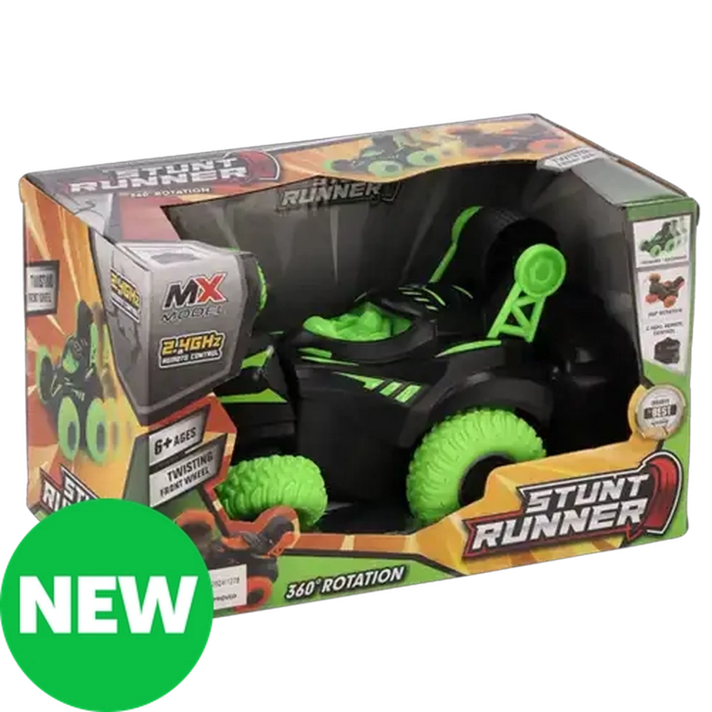 Image of Stunt Blaster Remote Control Stunt Car 14cm