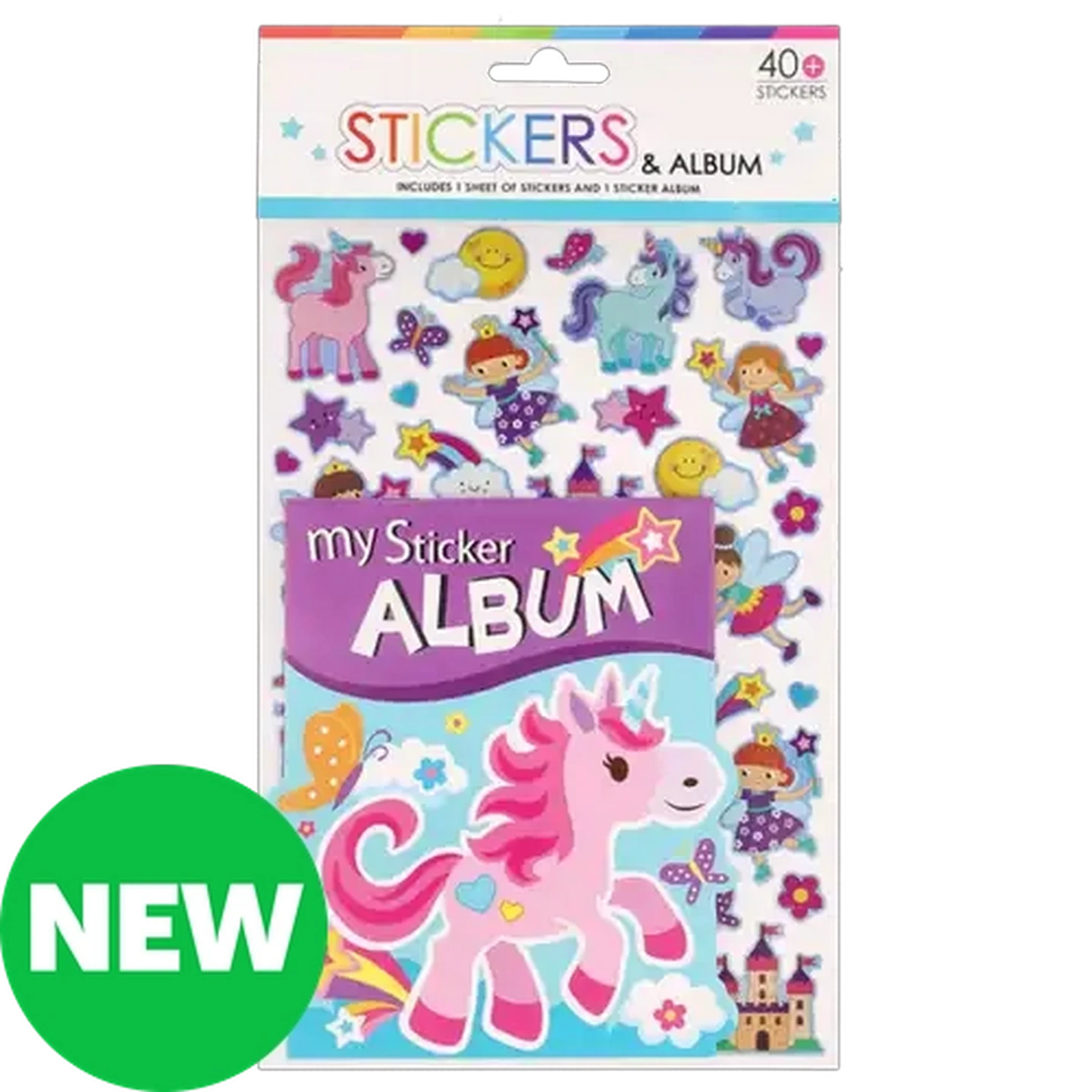 Image of Unicorn School Sticker Album Set