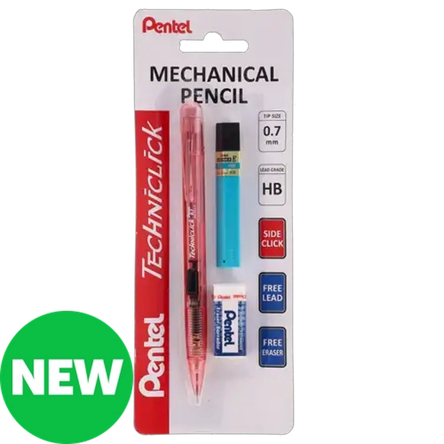 Pentel TechniClick HB Mechanical Pencil Set