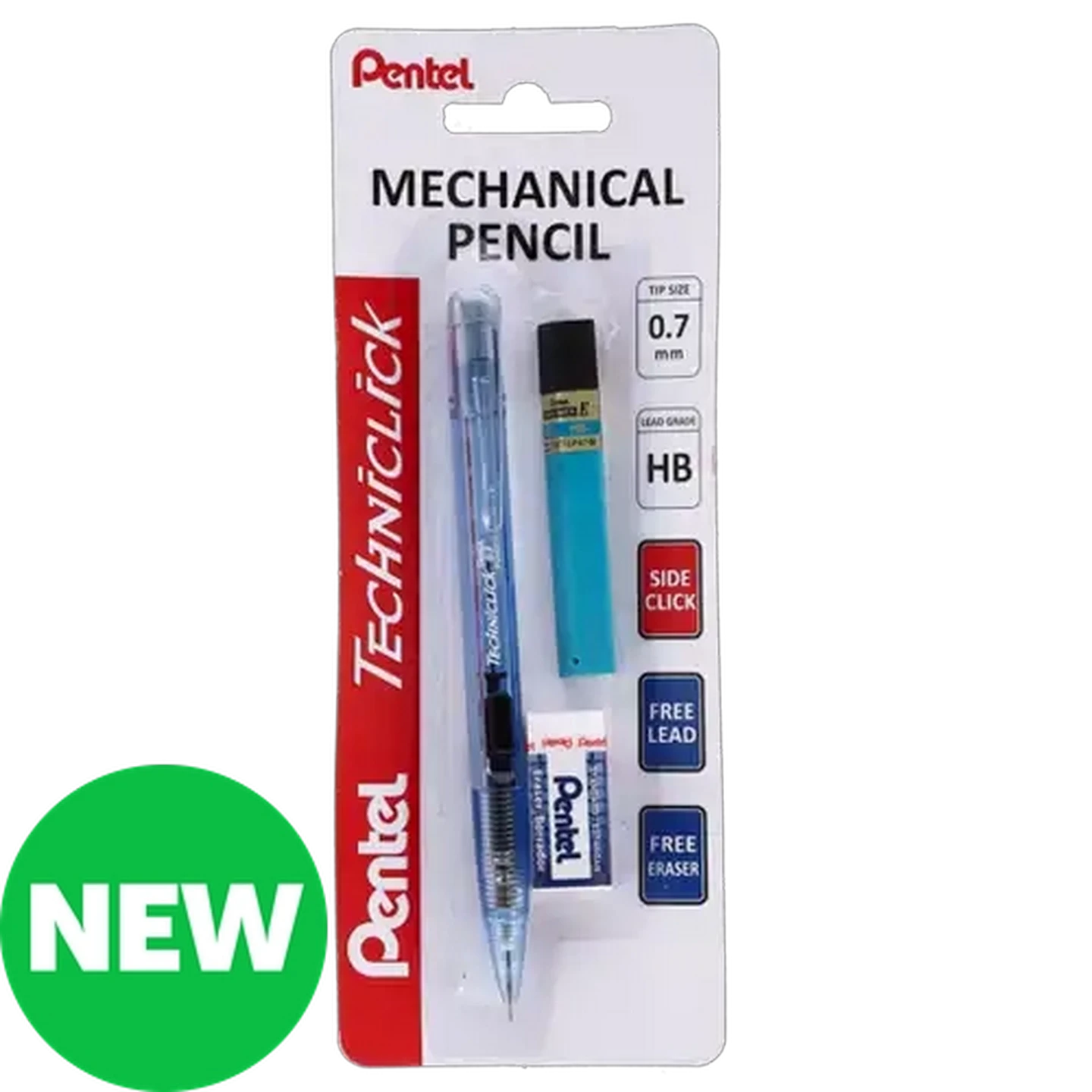 Pentel TechniClick HB Mechanical Pencil Set
