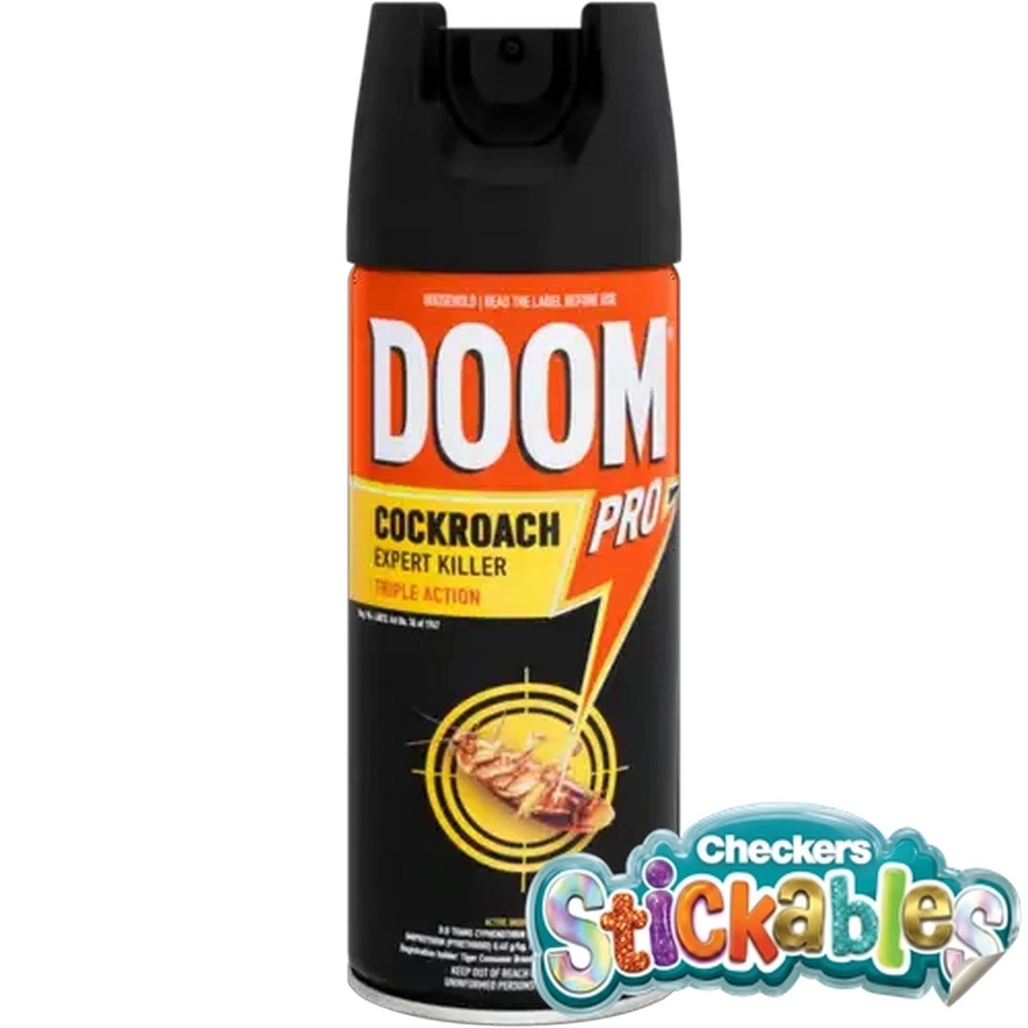 Checkers Sixty60 | DOOM Pro Triple Action Cockroach Expert Killer