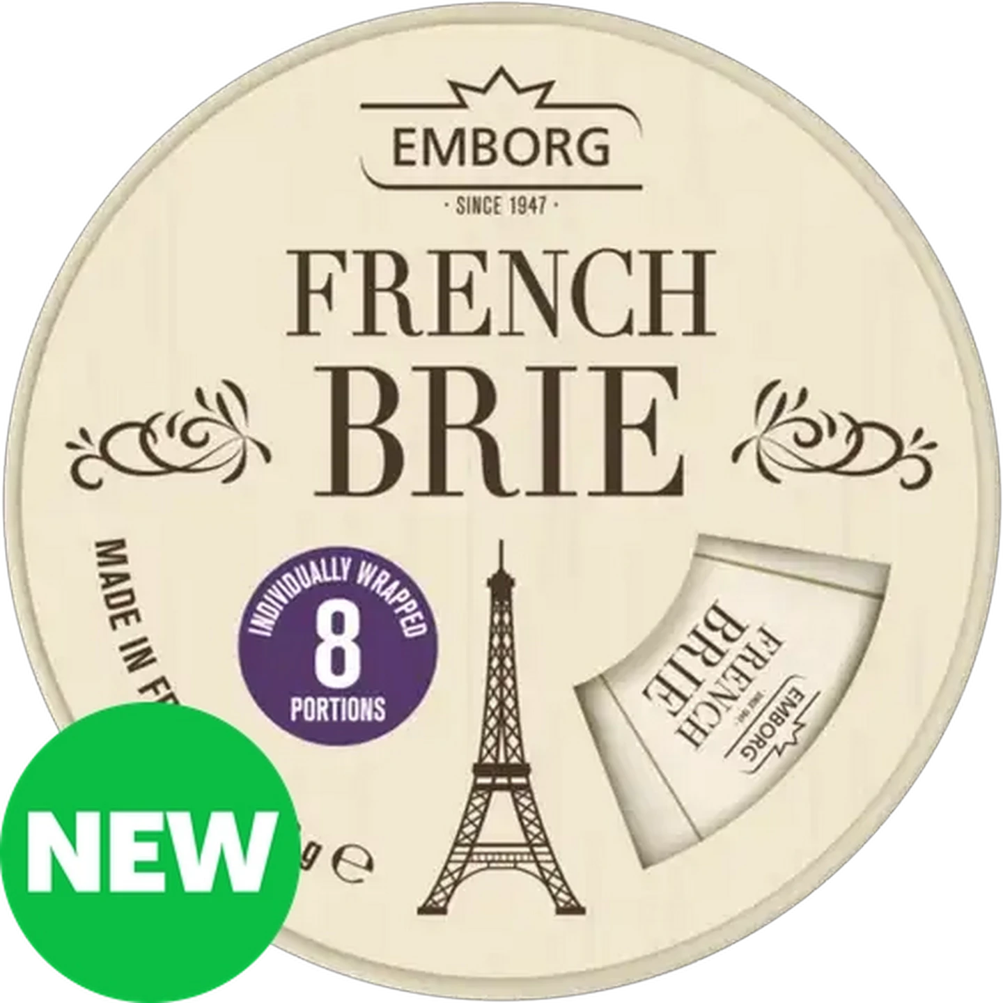 Image of Emborg French Brie Cheese 240g
