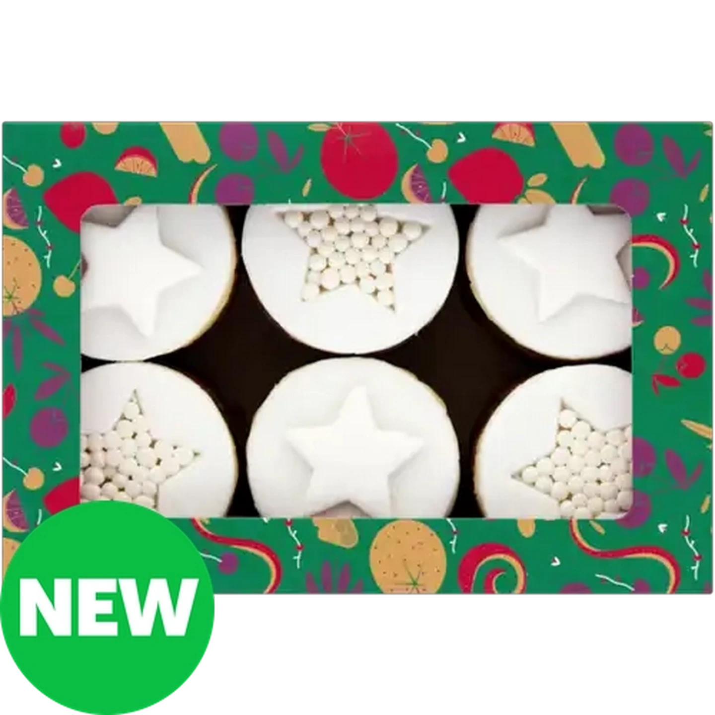 Image of Limited Edition KWV Iced Mini Fruit Cakes 6-Pack 