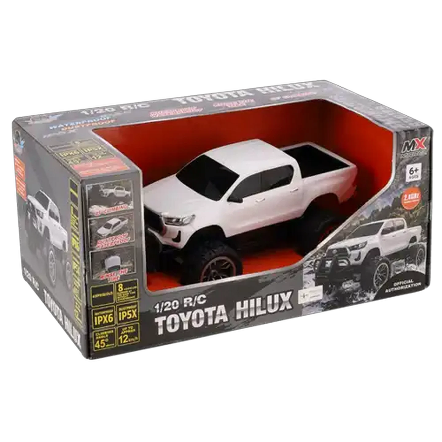 Image of MX Model Toyota Hilux 1:20 Remote Control Car 2.4G
