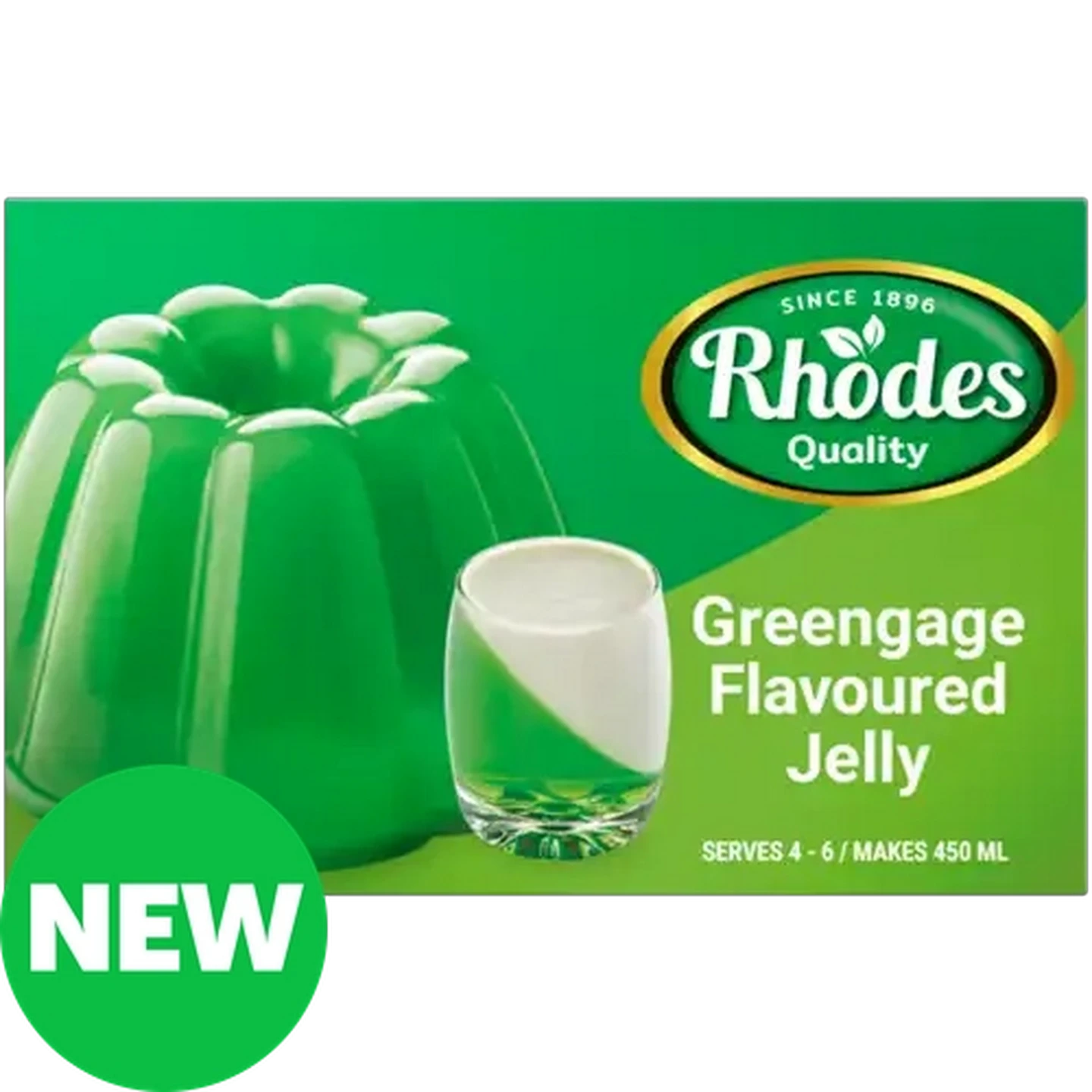 Image of Rhodes Quality Greengage Flavoured Jelly 40g 