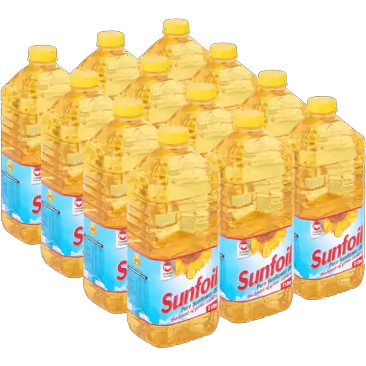 Image of Sunfoil Pure Sunflower Seed Oil 12 x 2L