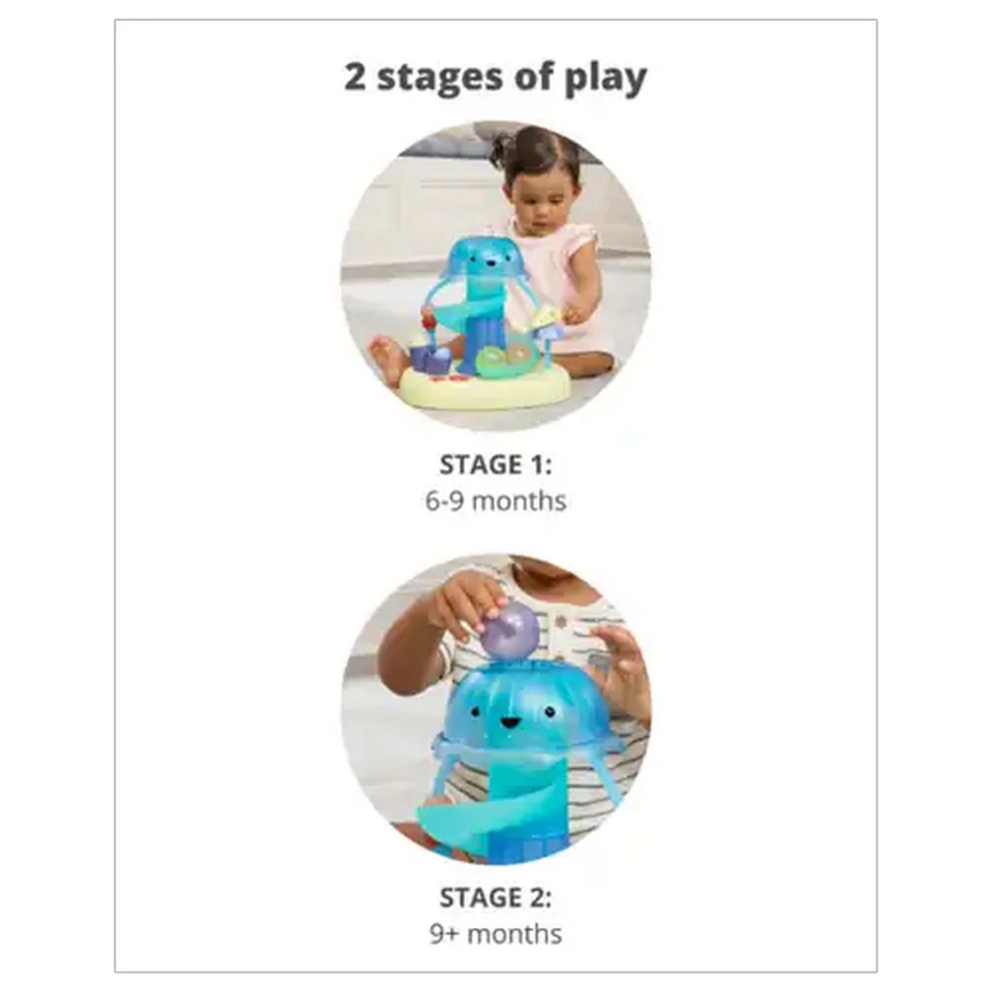 Image of Skip Hop Seascape 2-in-1 Activity Ball 6 Months +
