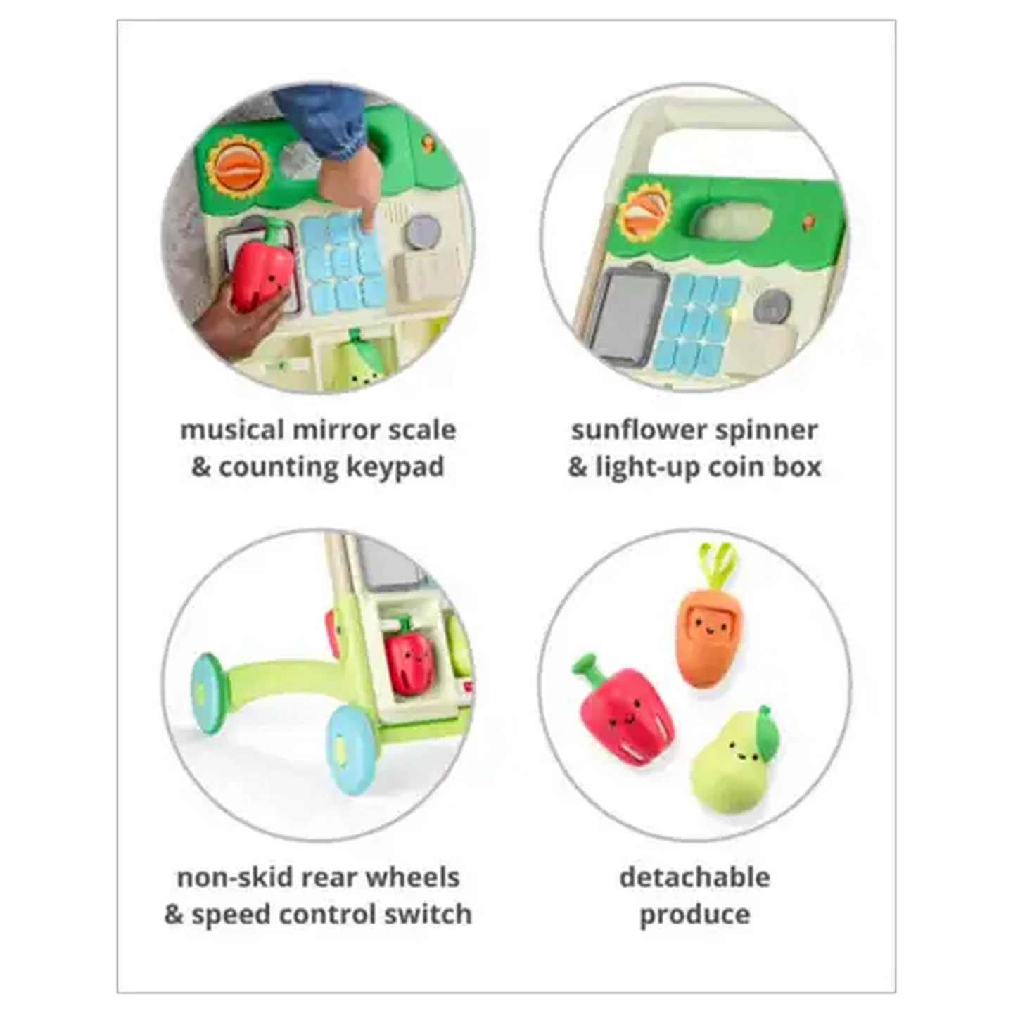 Image of Skip Hop Farmstand 5-in-1 Activity Walker 6 Months +
