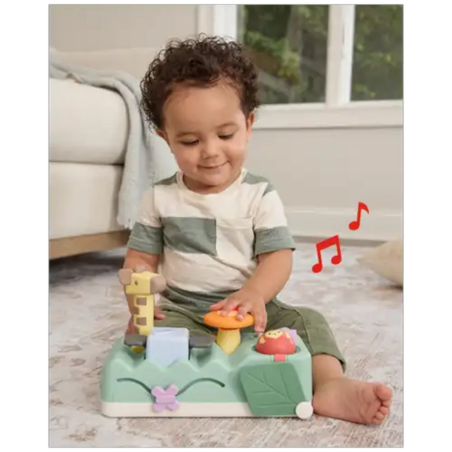 Image of Skip Hop Geometric Wonder Music Bench 6 Months +