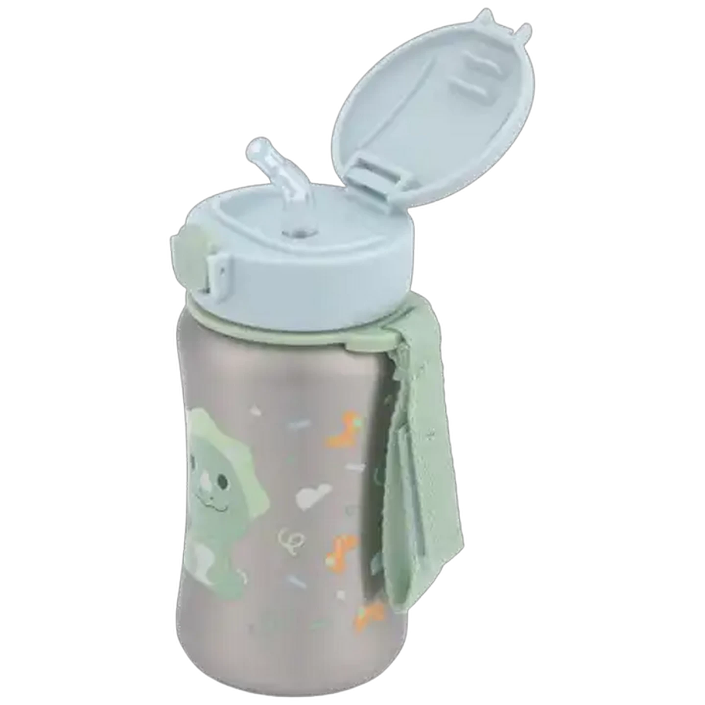 Image of Skip Hop Zoo Dino Besties Stainless Steel Sipper Cup 12 Months +